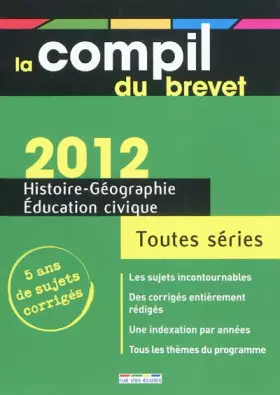 Couverture du produit · Histoire-Géographie Education civique