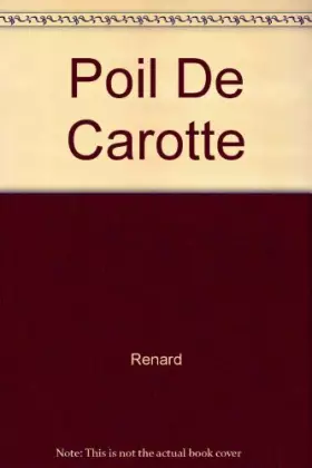 Couverture du produit · Poil de carotte