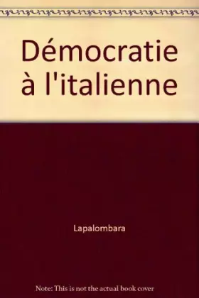 Couverture du produit · Démocratie à l'italienne