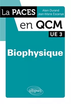 Couverture du produit · Biophysique UE3