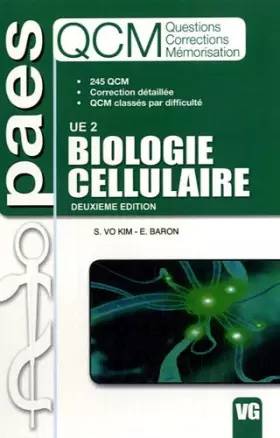 Couverture du produit · Biologie cellulaire