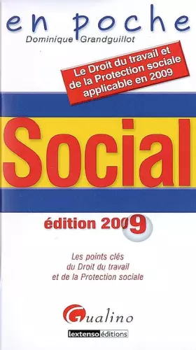 Couverture du produit · Social: Les points clés du Droit du travail et de la Protection sociale