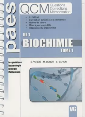 Couverture du produit · Biochimie tome 1
