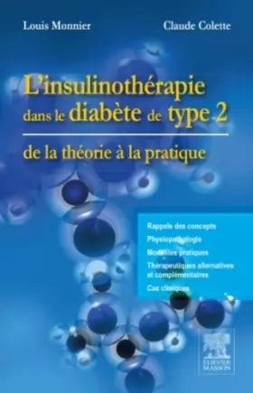 Couverture du produit · L'insulinothérapie dans le diabète de type 2: de la théorie à la pratique