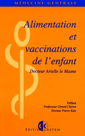 Couverture du produit · Alimentation et vaccination de l'enfant