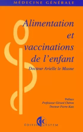 Couverture du produit · Alimentation et vaccination de l'enfant