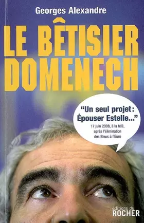 Couverture du produit · Le bêtisier Domenech