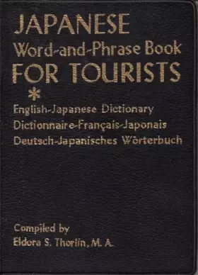 Couverture du produit · Japanese Word and Phrase Book for Tourists