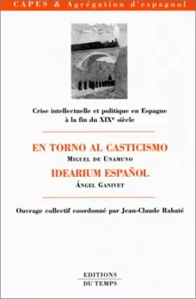 Couverture du produit · En torno al casticismo - Crise intellectuelle et politique en Espagne
