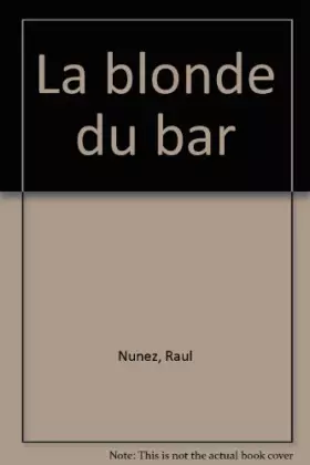 Couverture du produit · La Blonde du bar