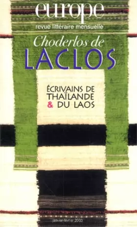 Couverture du produit · Europe : Choderlos de Laclos