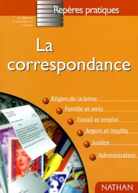 Couverture du produit · LA CORRESPONDANCE. Edition 1998