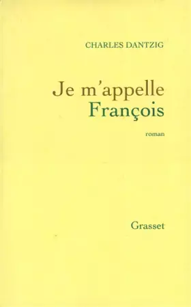 Couverture du produit · Je m'appelle François