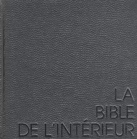 Couverture du produit · La bible de l'intérieur