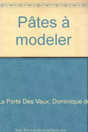 Couverture du produit · Pâtes à modeler