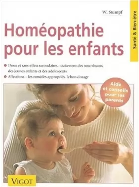 Couverture du produit · Homéopathie pour les enfants