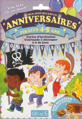 Couverture du produit · Anniversaire Pirates 4-5 Ans