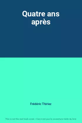 Couverture du produit · Quatre ans après