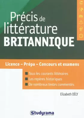 Couverture du produit · Précis de littérature britannique