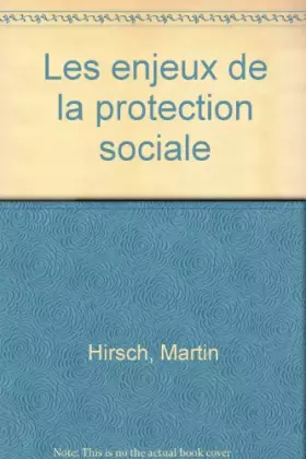 Couverture du produit · Les enjeux de la protection sociale