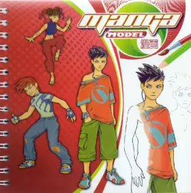 Couverture du produit · Cahier esquisse spiralé Creativ'model Manga Par Clairefontaine 20 x 20 cm