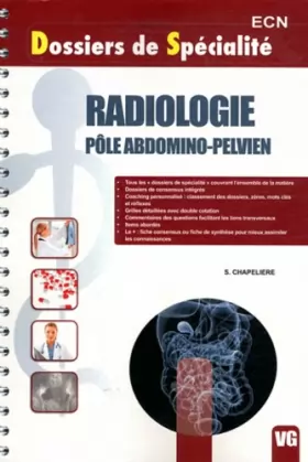 Couverture du produit · Radiologie pole abdomino-pelvien