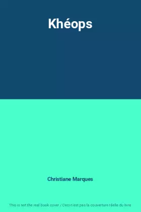 Couverture du produit · Khéops