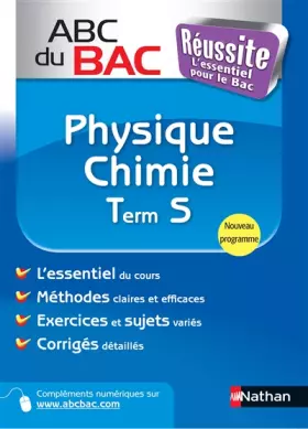 Couverture du produit · Abc du bac réussite Physique-Chimie Term S SPE