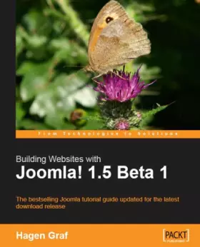 Couverture du produit · Building Websites with Joomla! 1.5 Beta 1
