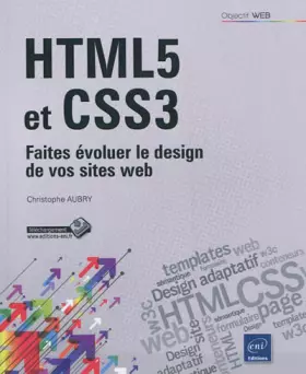 Couverture du produit · HTML5 et CSS3 - Faites évoluer le design de vos sites web