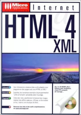 Couverture du produit · Internet HTML 4, XML