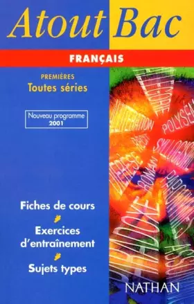 Couverture du produit · Français 1ères Toutes séries. : Programme 2001