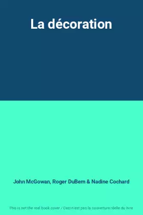 Couverture du produit · La décoration