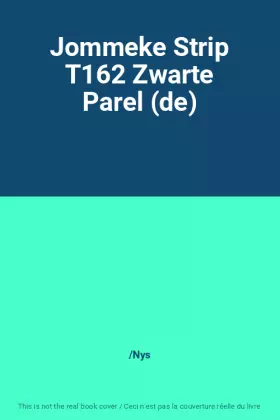 Couverture du produit · Jommeke Strip T162 Zwarte Parel (de)