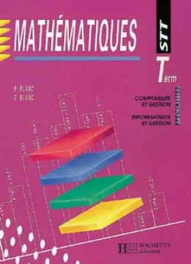 Couverture du produit · Mathématiques, Terminale STT