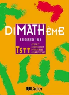 Couverture du produit · Dimathème : Mathématiques, terminale STT ACA-AC (manuel de l'élève)