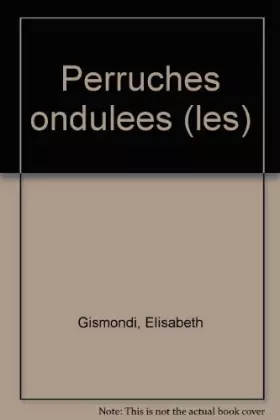 Couverture du produit · Les perruches ondulées