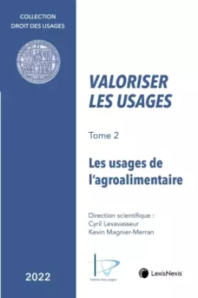 Couverture du produit · Valoriser les usages de l'agroalimentaire