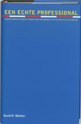 Couverture du produit · Een Echte Professional