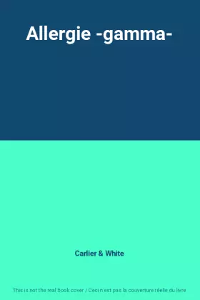 Couverture du produit · Allergie -gamma-