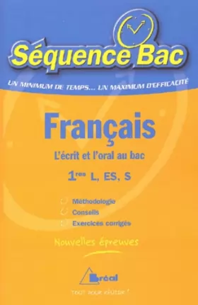 Couverture du produit · Français 1e L, ES, S