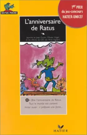 Couverture du produit · L'anniversaire de ratus