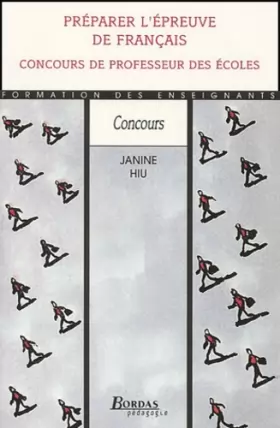 Couverture du produit · PREPARER EPREUVE DE FRANCAIS CRPE (Ancienne Edition)