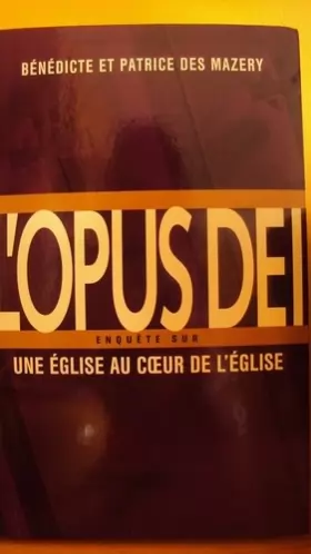 Couverture du produit · L'Opus Dei