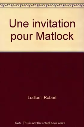 Couverture du produit · Une invitation pour Matlock