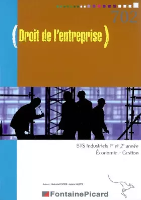 Couverture du produit · Droit de l'entreprise BTS industriels 1e et 2e année