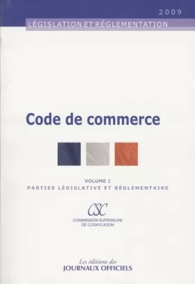 Couverture du produit · Code de commerce t1+t2 n 20048 2009 2v
