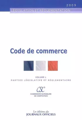 Couverture du produit · Code de commerce t1+t2 n 20048 2009 2v