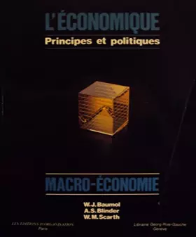 Couverture du produit · L'économique, principes et politiques. : Macro-économie, 2ème édition