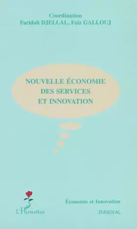 Couverture du produit · Nouvelle économie des services et innovation